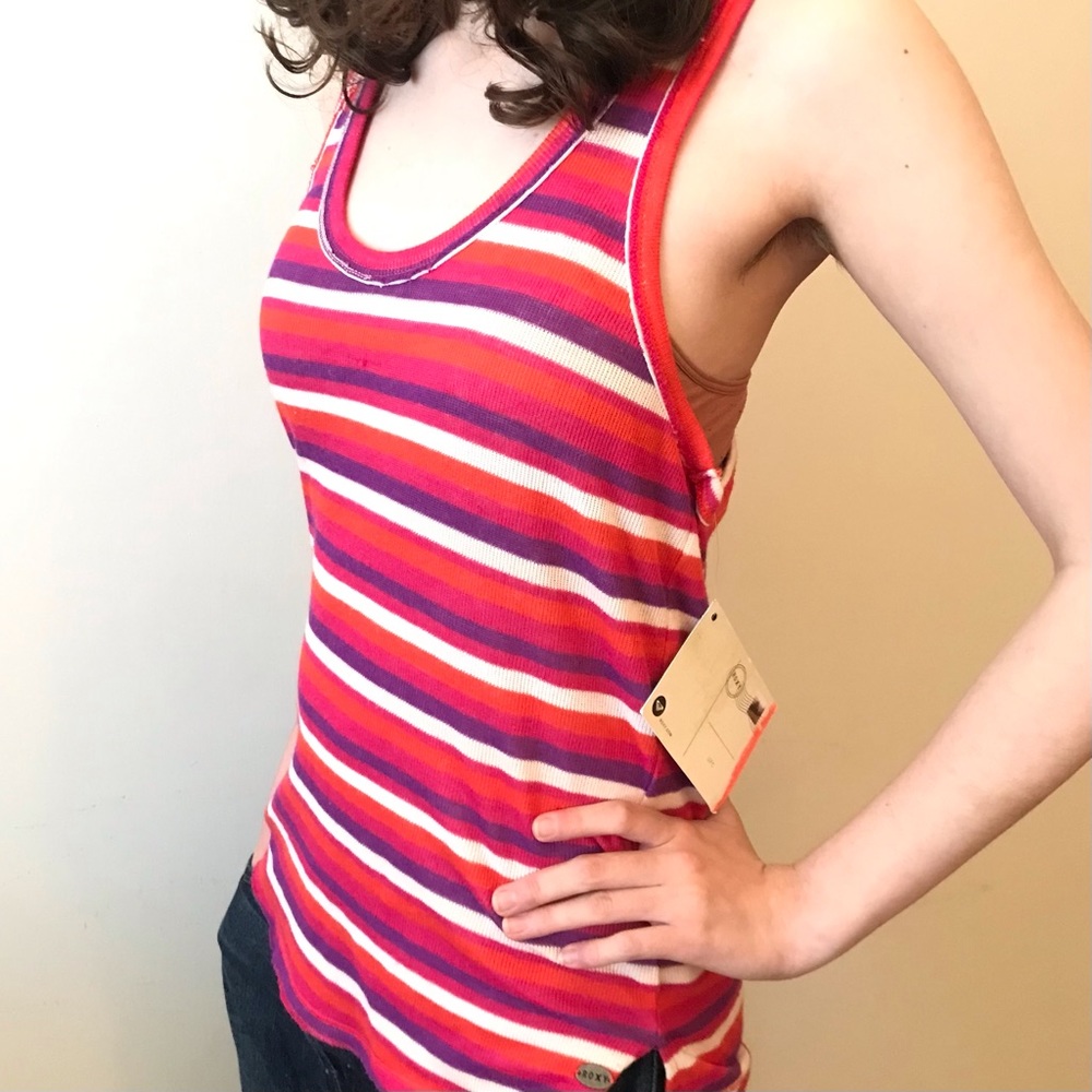 Roxy Racerback Tank Top - Picture 1 of 5